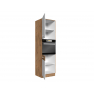 Vysoká kuchynská skrinka pod rúru Woodline 60 DP-210 2F