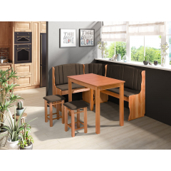 Kuchynský kút + stôl so stoličkami Soter II