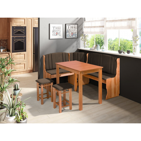 Kuchynský kút + stôl so stoličkami Soter II