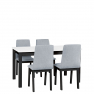 Rozkladací stôl so 4 stoličkami - AL05