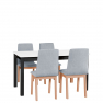 Rozkladací stôl so 4 stoličkami - AL05