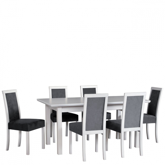 Rozkladací stôl so 6 stoličkami - AL68