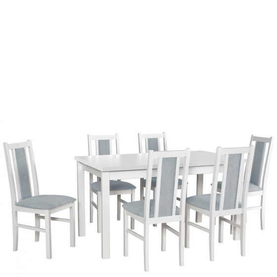 Rozkladací stôl so 6 stoličkami - AL20