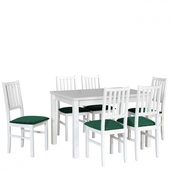 Rozkladací stôl so 6 stoličkami - AL19