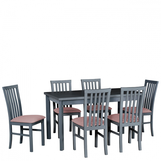 Rozkladací stôl so 6 stoličkami - AL30