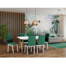 Rozkladací stôl so 6 stoličkami - AL51