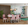 Rozkladací stôl so 6 stoličkami - AL51