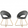 Sada dvoch moderných stoličiek Archie 105