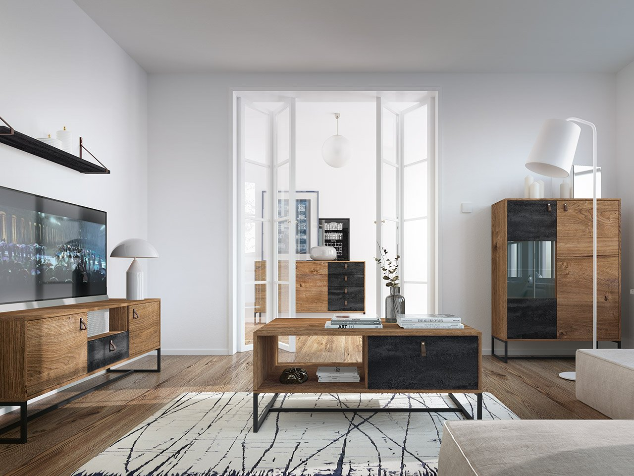 Moderný nábytok pre obývaciu izbu Sokrates I Moderný nábytok pre obývaciu izbu Sokrates I