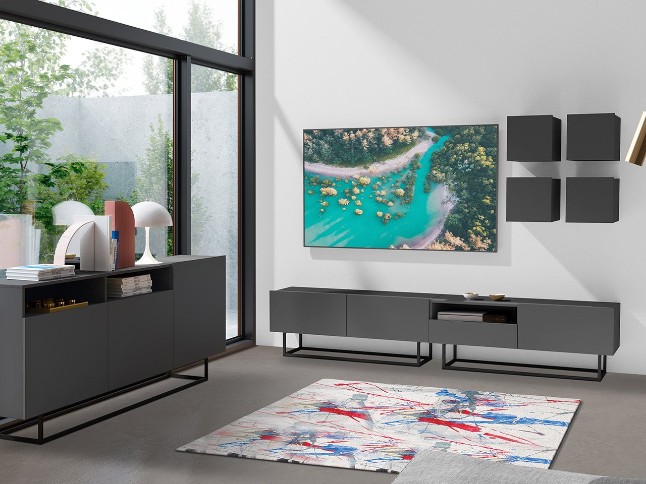 Nábytok do obývačky Claude II