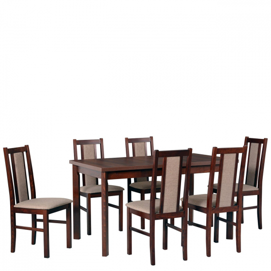 Rozkladací stôl so 6 stoličkami AL33