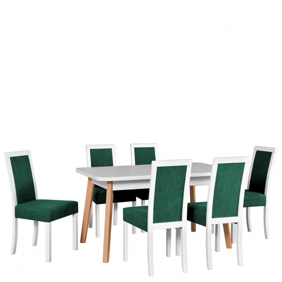 Rozkladací stôl so 6 stoličkami - AL49