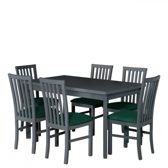 Rozkladací stôl so 6 stoličkami - AL36