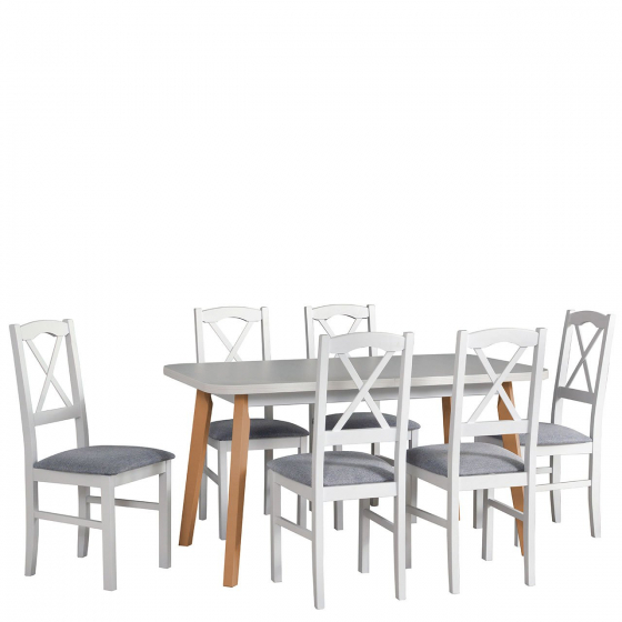 Rozkladací stôl so 6 stoličkami - AL48