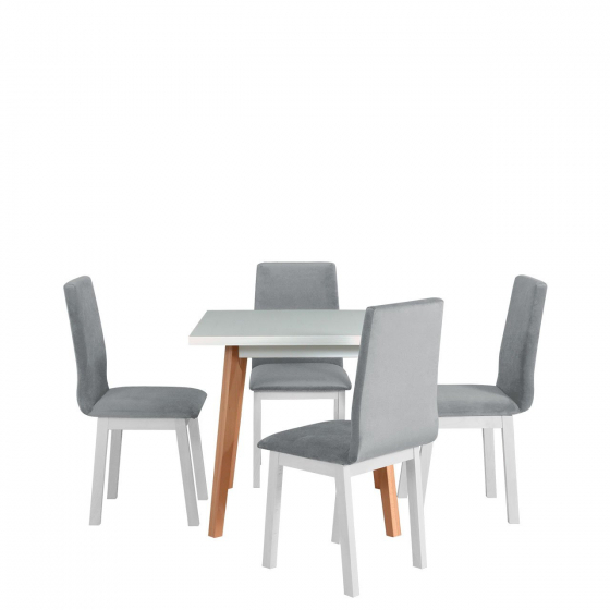Rozkladací stôl so 4 stoličkami - AL40