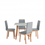 Rozkladací stôl so 4 stoličkami - AL40