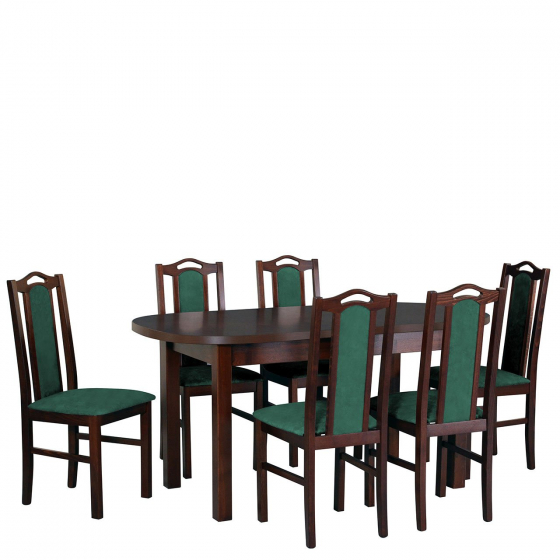 Rozkladací stôl so 6 stoličkami - AL56