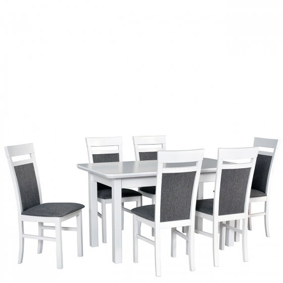 Rozkladací stôl so 6 stoličkami - AL63