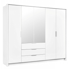 Šatníková skriňa so zrkadlom Agnettas 255