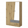 Šatníková skriňa do študentskej izby Mauve 120 WK03 Šatníková skriňa do študentskej izby Mauve 120 WK03