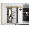 Posuvné dvere so zrkadlom Gossio 2 90