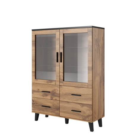 Vitrína Sanna 120 2D4S 