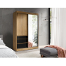 Posuvná skriňa so zrkadlom Etotti 140