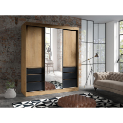 Posuvná skriňa Etotti 180 so zásuvkami