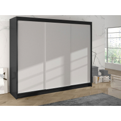 Trojdverová šatníková skriňa Geneva II