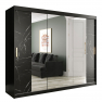 Zrkadlová šatníková skriňa Nonnus 250 T2 Zrkadlová šatníková skriňa Nonnus 250 T2