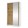 Šatníková skriňa so zrkadlom Kamabi VI