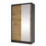 Šatníková skriňa so zrkadlom Kamabi VI