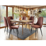 Rozkladací stôl Vidariko 140x80 so 6 kreslami ST91 02 Rozkladací stôl Vidariko 140x80 so 6 kreslami ST91 02