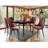 Rozkladací stôl Vidariko 140x80 so 6 kreslami ST91 02 Rozkladací stôl Vidariko 140x80 so 6 kreslami ST91 02