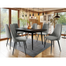 Rozkladací stôl Vidariko 140x80 so 6 kreslami ST91 02 Rozkladací stôl Vidariko 140x80 so 6 kreslami ST91 02
