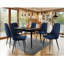 Rozkladací stôl Vidariko 140x80 so 6 kreslami ST91 02 Rozkladací stôl Vidariko 140x80 so 6 kreslami ST91 02