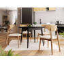 Okrúhly stôl Vidariko FI 100 so 6 stoličkami ST80 01 Okrúhly stôl Vidariko FI 100 so 6 stoličkami ST80 01