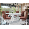 Rozkladací stôl Julia FI 120 so 6 stoličkami ST85 06