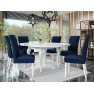 Rozkladací stôl Julia FI 120 so 6 stoličkami ST85 06