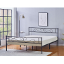 Kovová posteľ Bengrio 0601