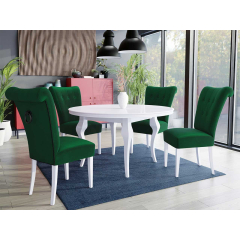 Stôl Julia FI 100 so 4 stoličkami ST65