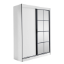 Šatníková skriňa s posuvnými dvermi Birelto II 150 2D Šatníková skriňa s posuvnými dvermi Birelto II 150 2D
