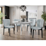 Rozkladací stôl Julia FI 120 so 4 stoličkami ST106 08