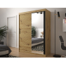Posuvná skriňa so zrkadlom Ratintu 2 150 cm
