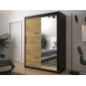 Posuvná skriňa so zrkadlom Ratintu 2 150 cm