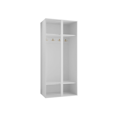 Vešiaková skriňa so zrkadlom Towiro Slim 2D