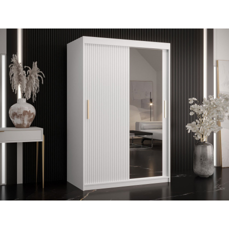 Šatníková skriňa so zrkadlom Towiro Slim 2 120