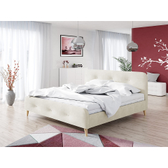Čalúnená manželská posteľ Loham New