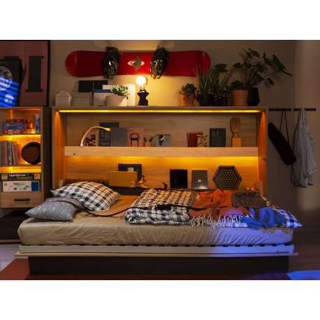 Sklápacia posteľ Concept Junior - horizontálna