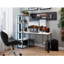 PC stolík s regálom Wynko